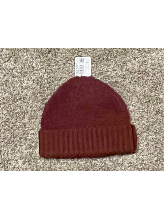 Lululemon Women’s Ombre Knit Textured Beanie, Red Merlot, NWT main image 4